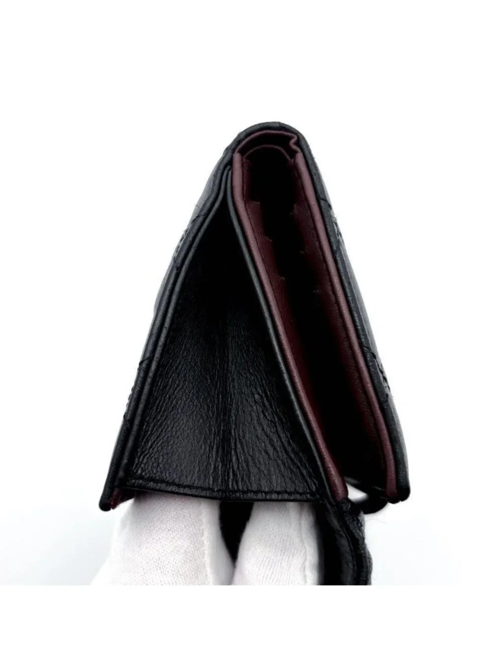Chanel Wallet Quilted Lamb Hook Bifold